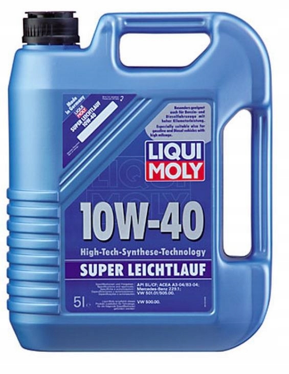 LIQUI MOLY OLEJ 10W-40 SUPER LEICHTLAUF 5L