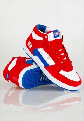 Boty Etnies MC Rap Hi Red White Blue