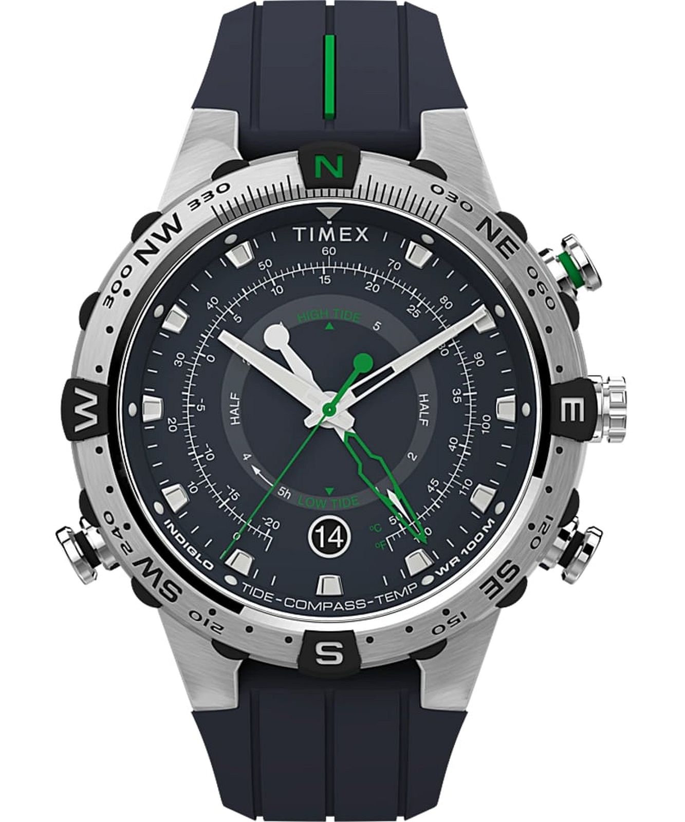 Pánské hodinky Timex Expedition Outdoor s funkcí přílivu, teploty a kompasu