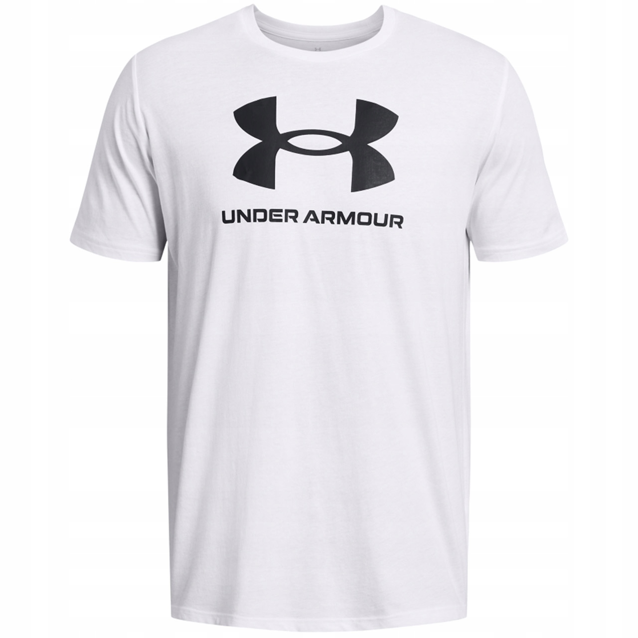 S Koszulka męska Under Armour Sportstyle Logo biała 1382911 100 S