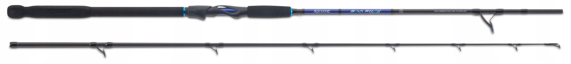 Aquantic Wędka Morska Salt Shad 2 Halibut Spin 2,25m do 220g