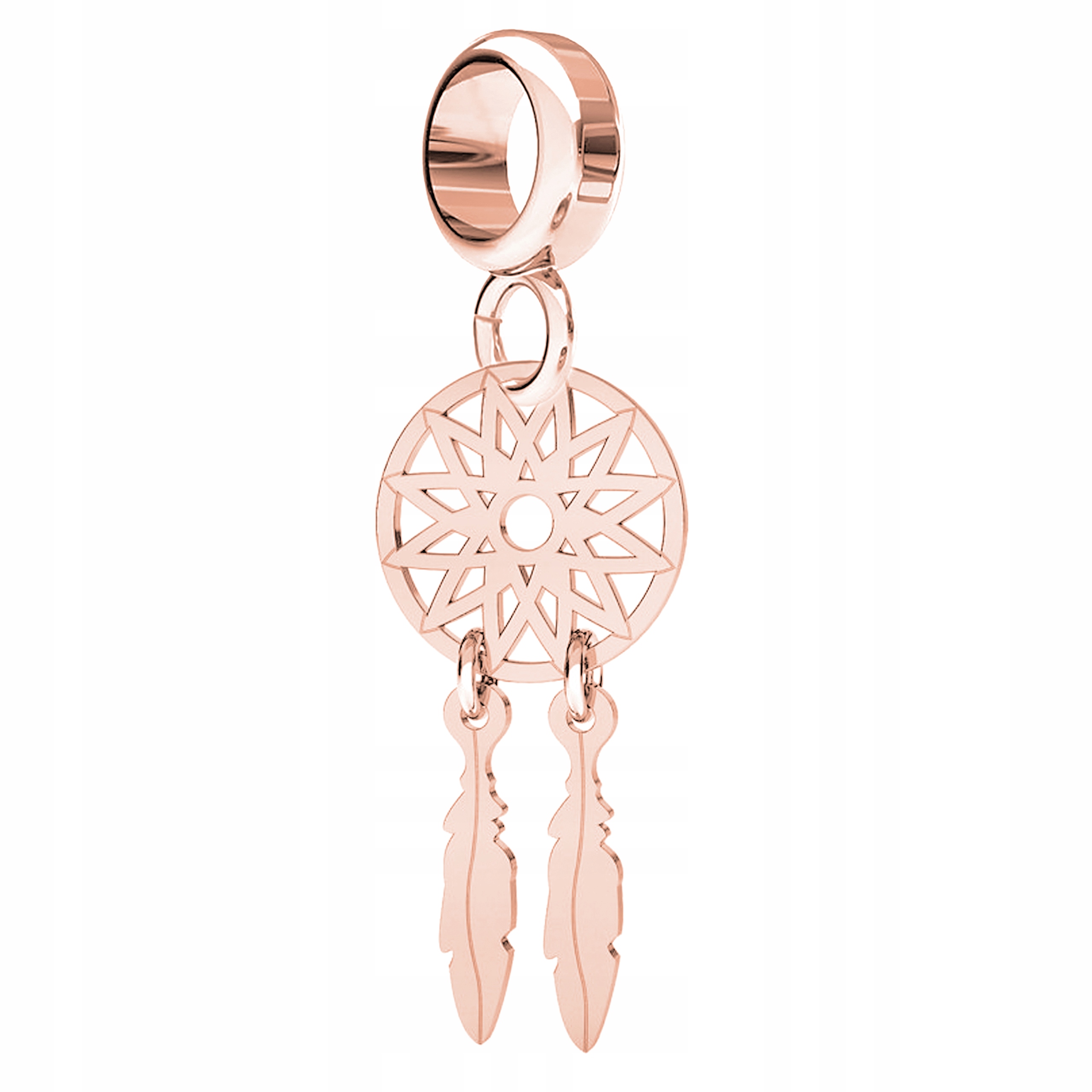 Přívěsek Lapač Snů růžové zlato 925