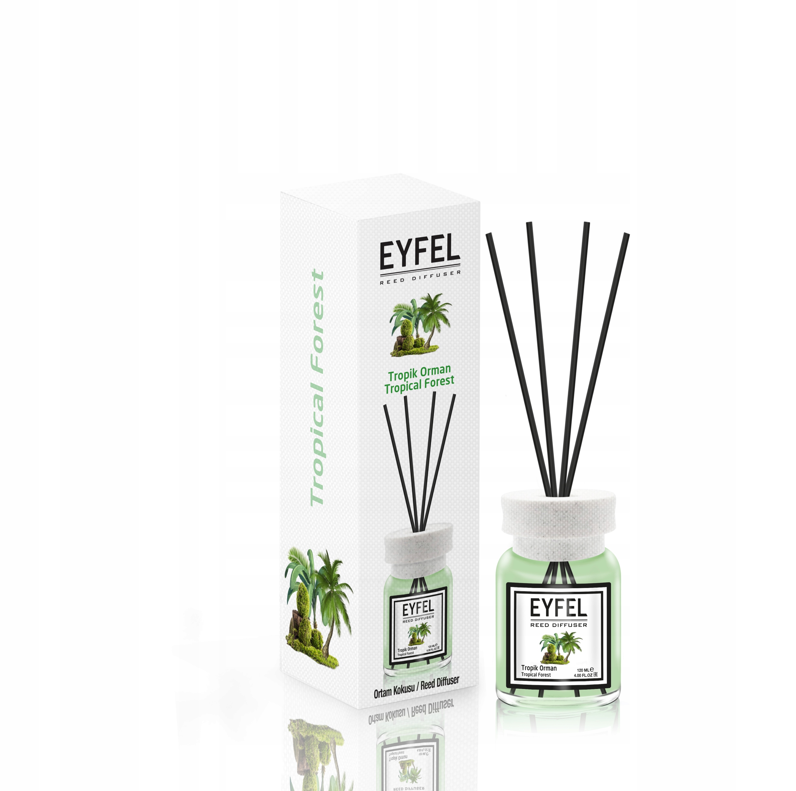 

Odświeżacz powietrza Eyfel 120 ml las tropikalny