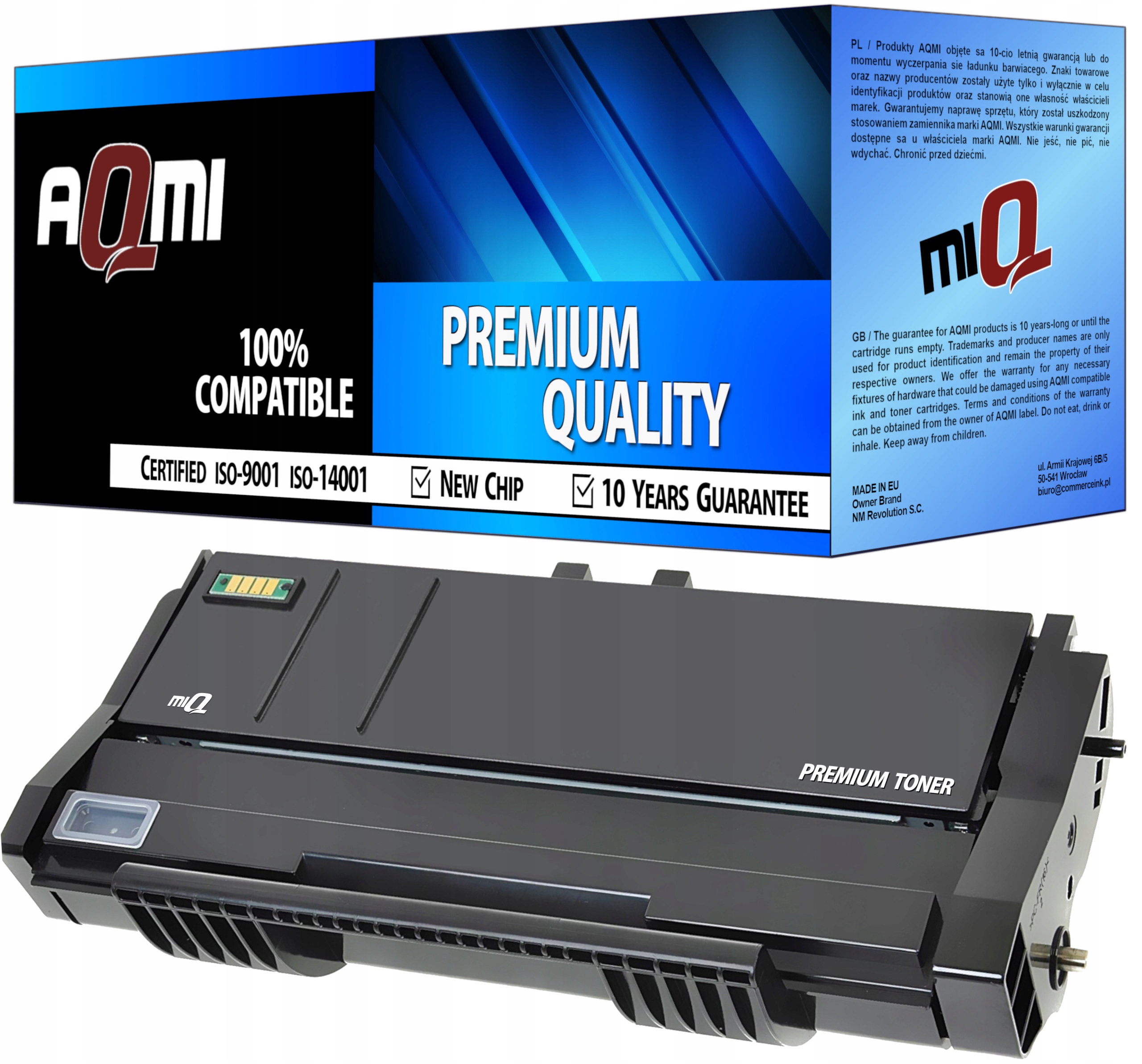 

Toner 407166 Do Drukarki Ricoh SP-100 SP-112 XL