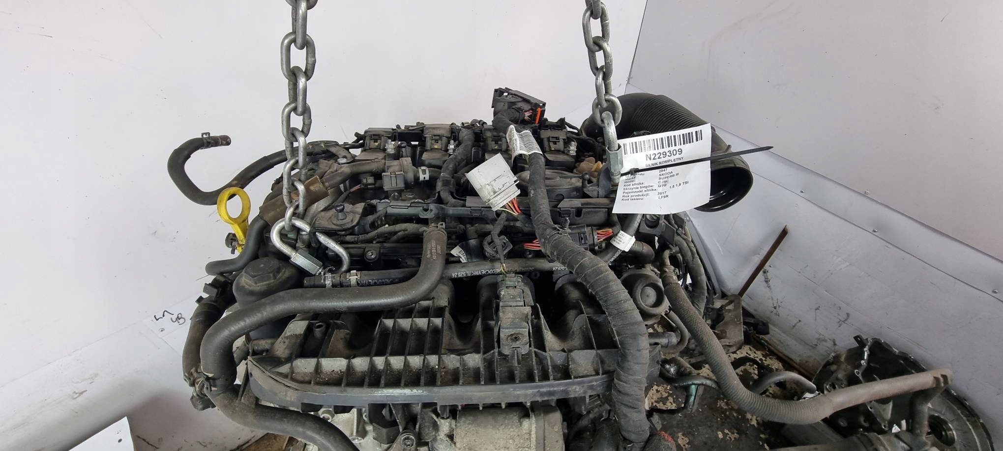 engine complete 1.8 TSI CJSC SKODA SUPERB III
