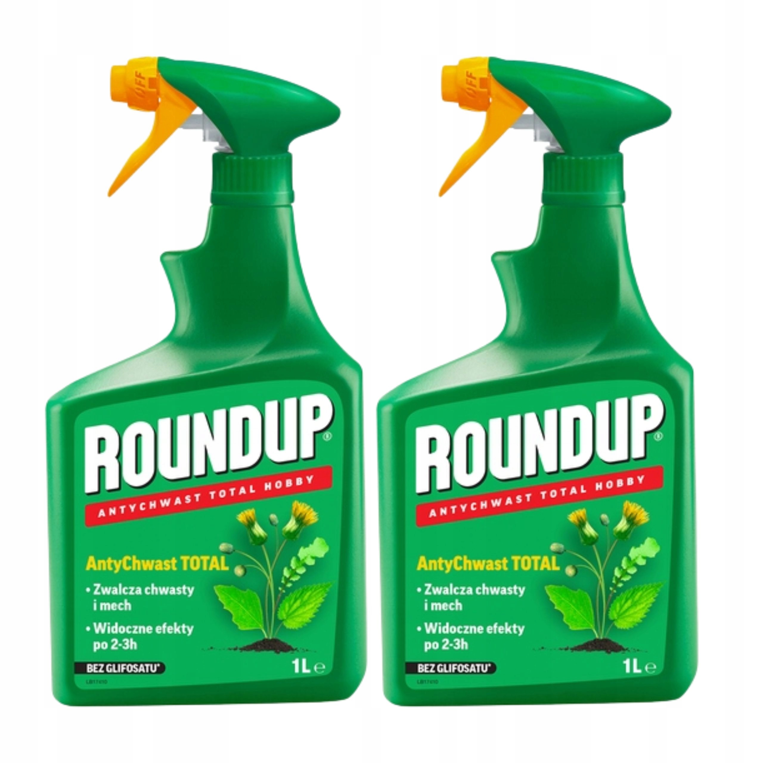 Roundup Antychwast Total Hobby 2x1 l Substral Środek Na Chwasty Ogród