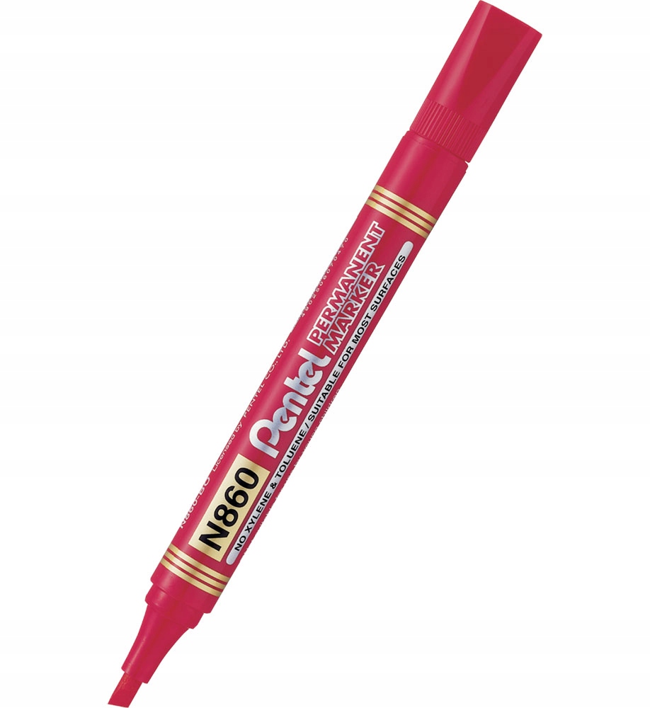 

Marker Permanentny Pentel N860 Ścięty czerwony