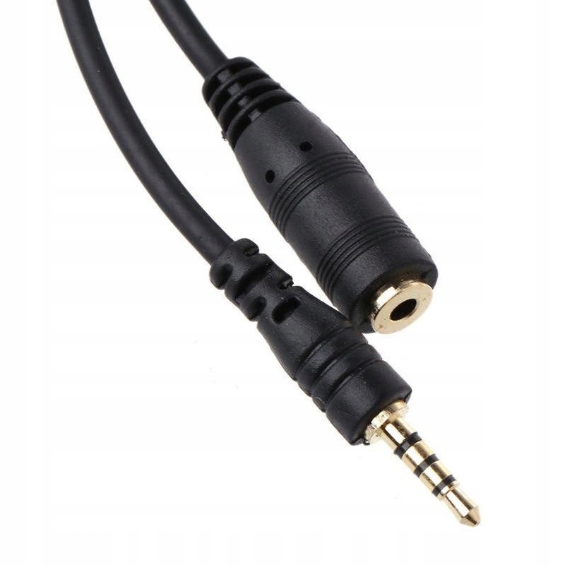 

Kabel Przedłużacz Mini Jack 3,5 mm Audio 4 Pin 1M