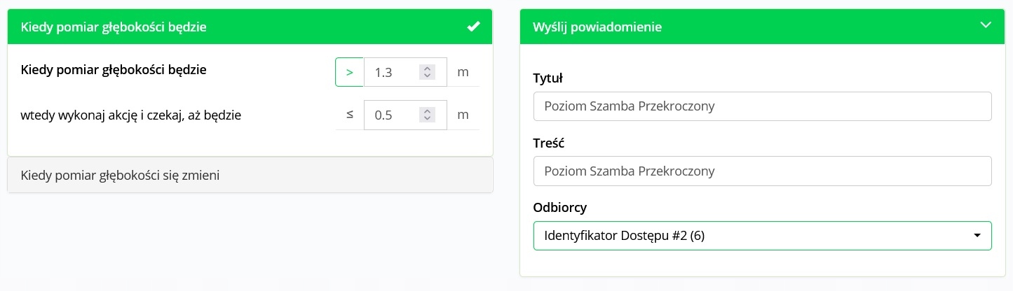 Czujnik Poziomu Ilości Szamba WiFi SUPLA Zasilanie sieciowe