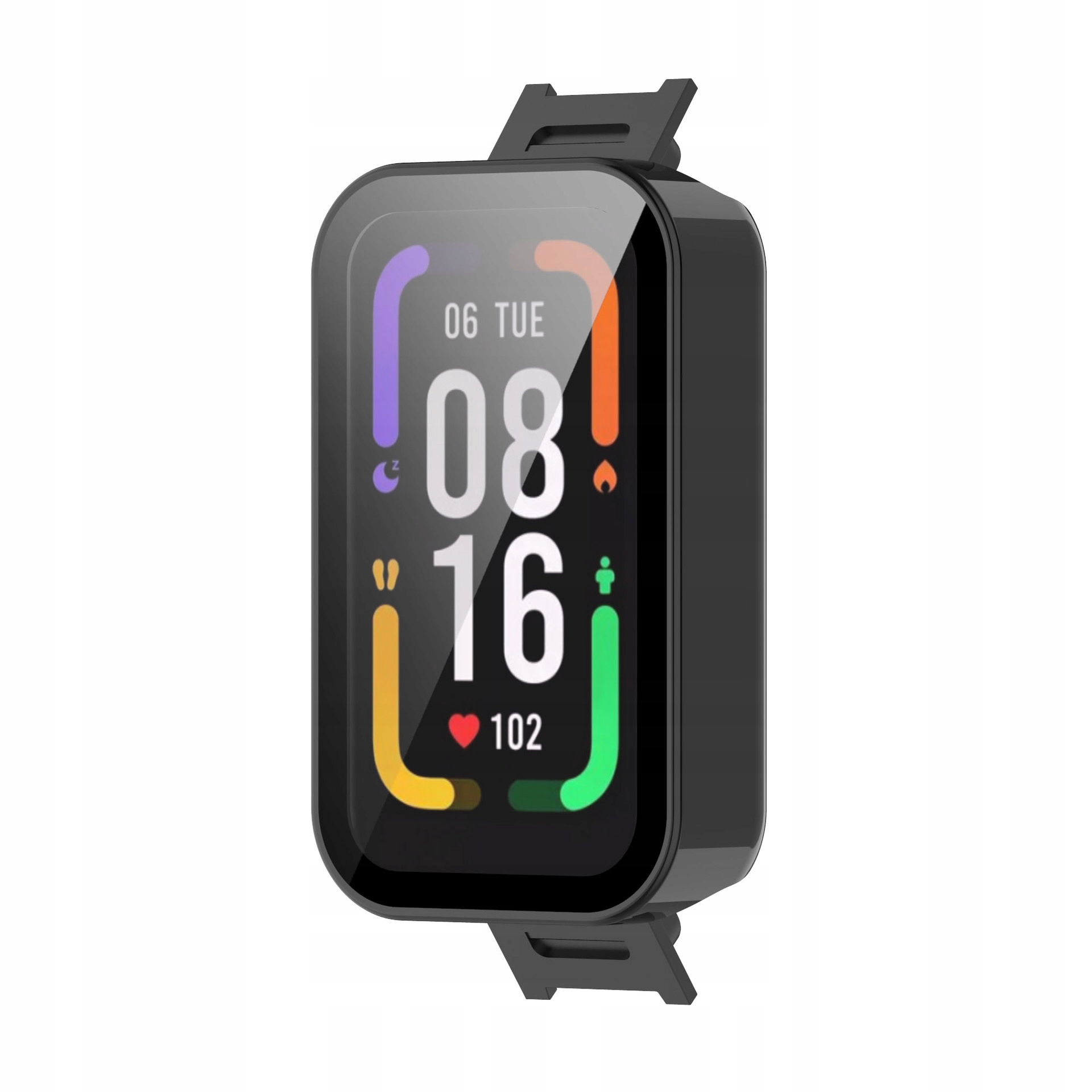 ETUI OCHRONNE PEŁNE + SZKŁO HARTOWANE 2W1 DO XIAOMI REDMI SMART BAND PRO Kod producenta Etui 2w1 szkło case folia pasek ładowarka
