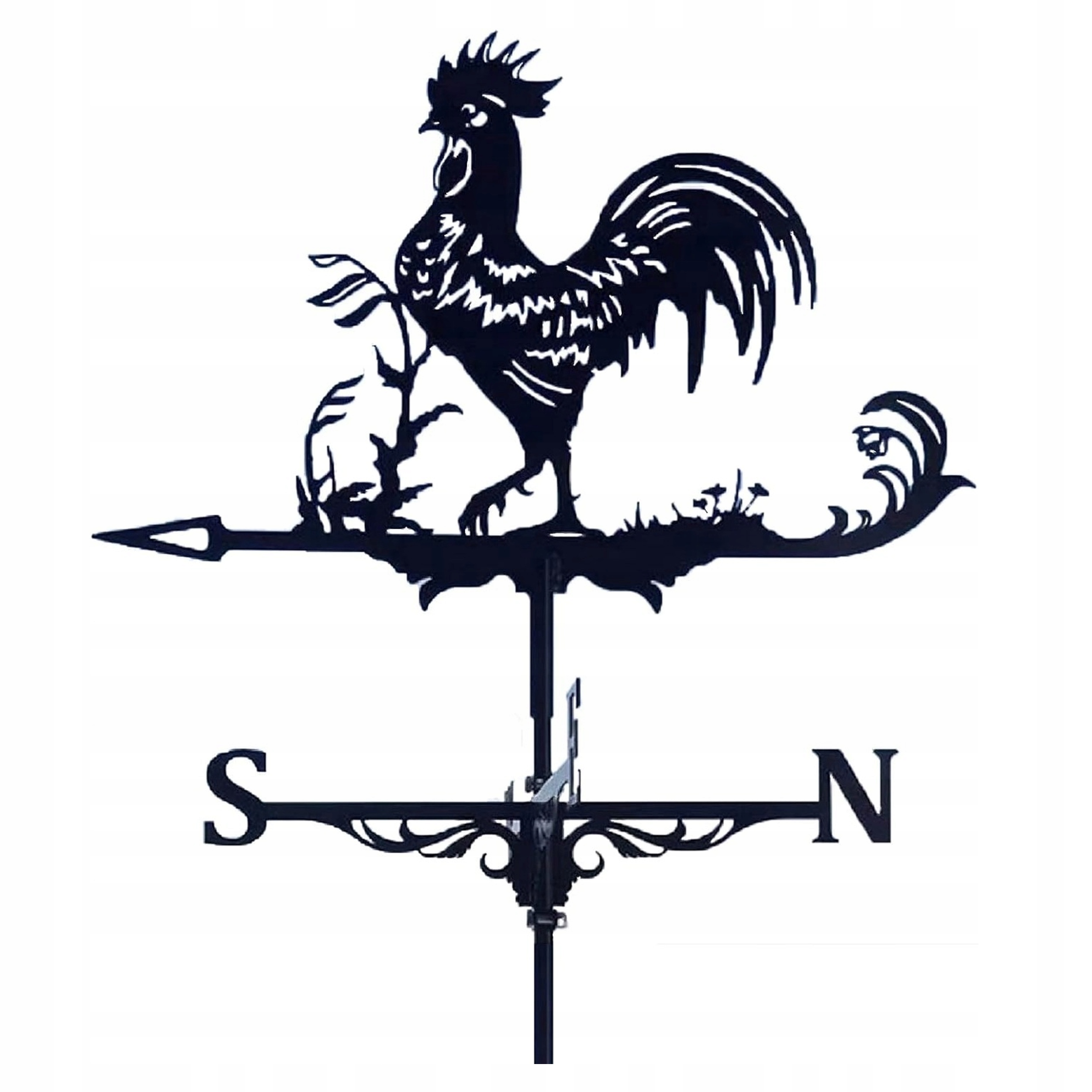 WIATROWSKAZ CZARNY KOGUT NA DACH OGRÓD KOGUT POGODOWY ORZEŁ KOŃ RÓŻNE WZORY
