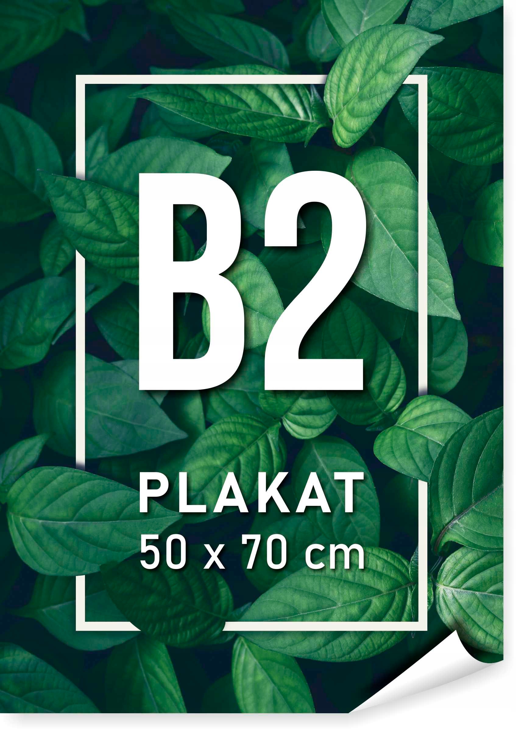 

Plakat B2 wydruk 50 x 70 cm