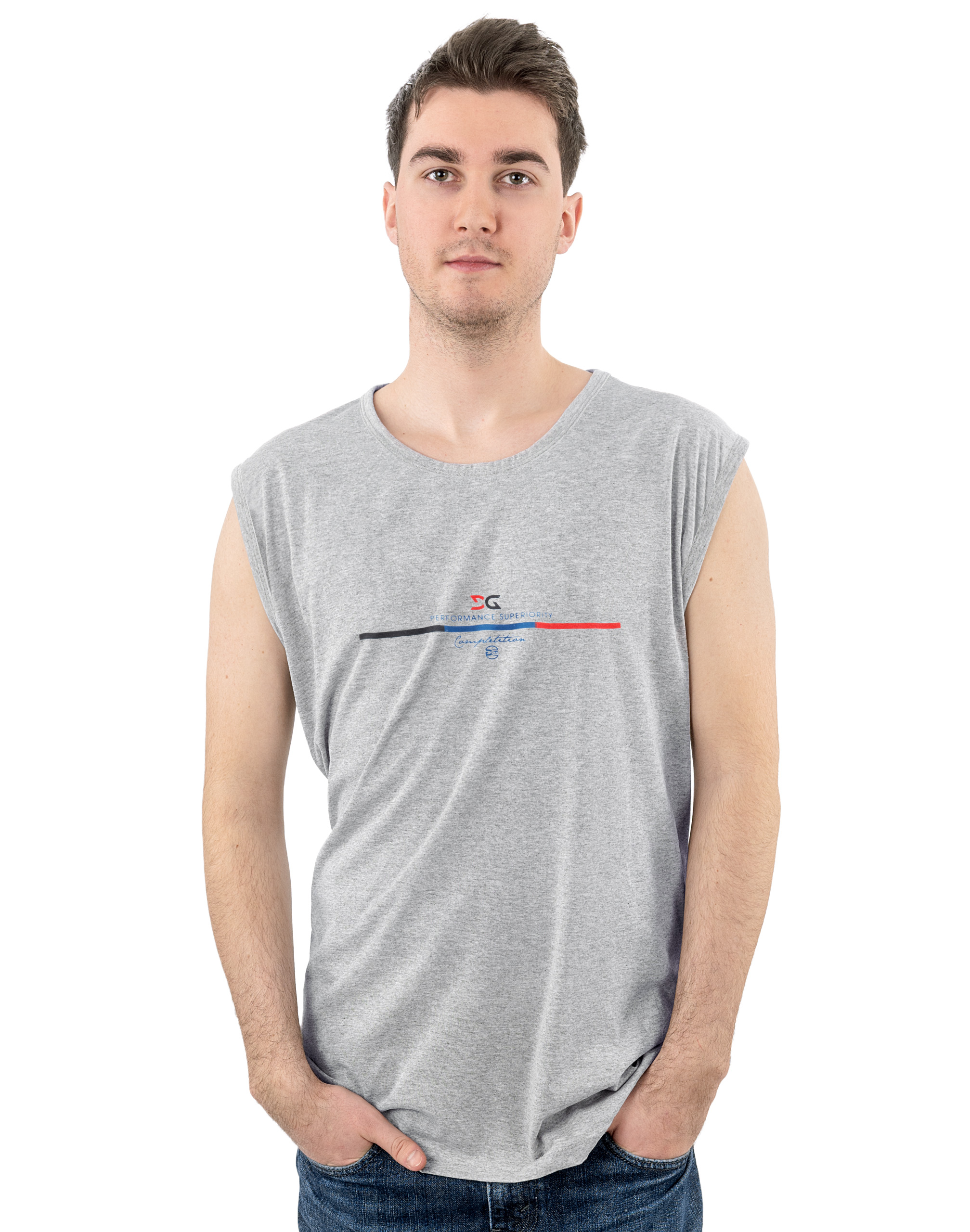 

Duża Koszulka Męska Bez Rękawów TankTop KR03-6 4XL