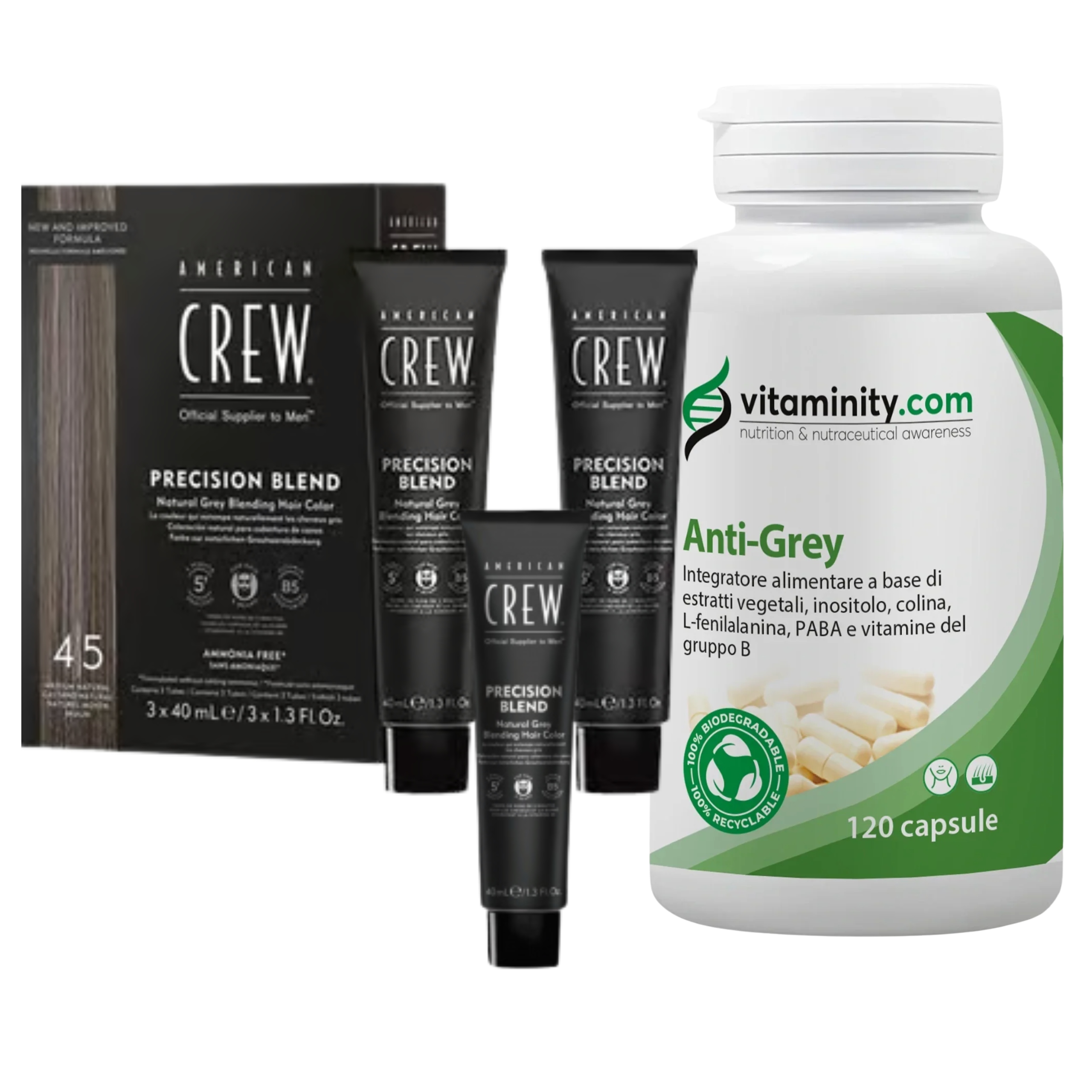 Precison Blend Medium Natural 4-5 3x +Suplement siwienie