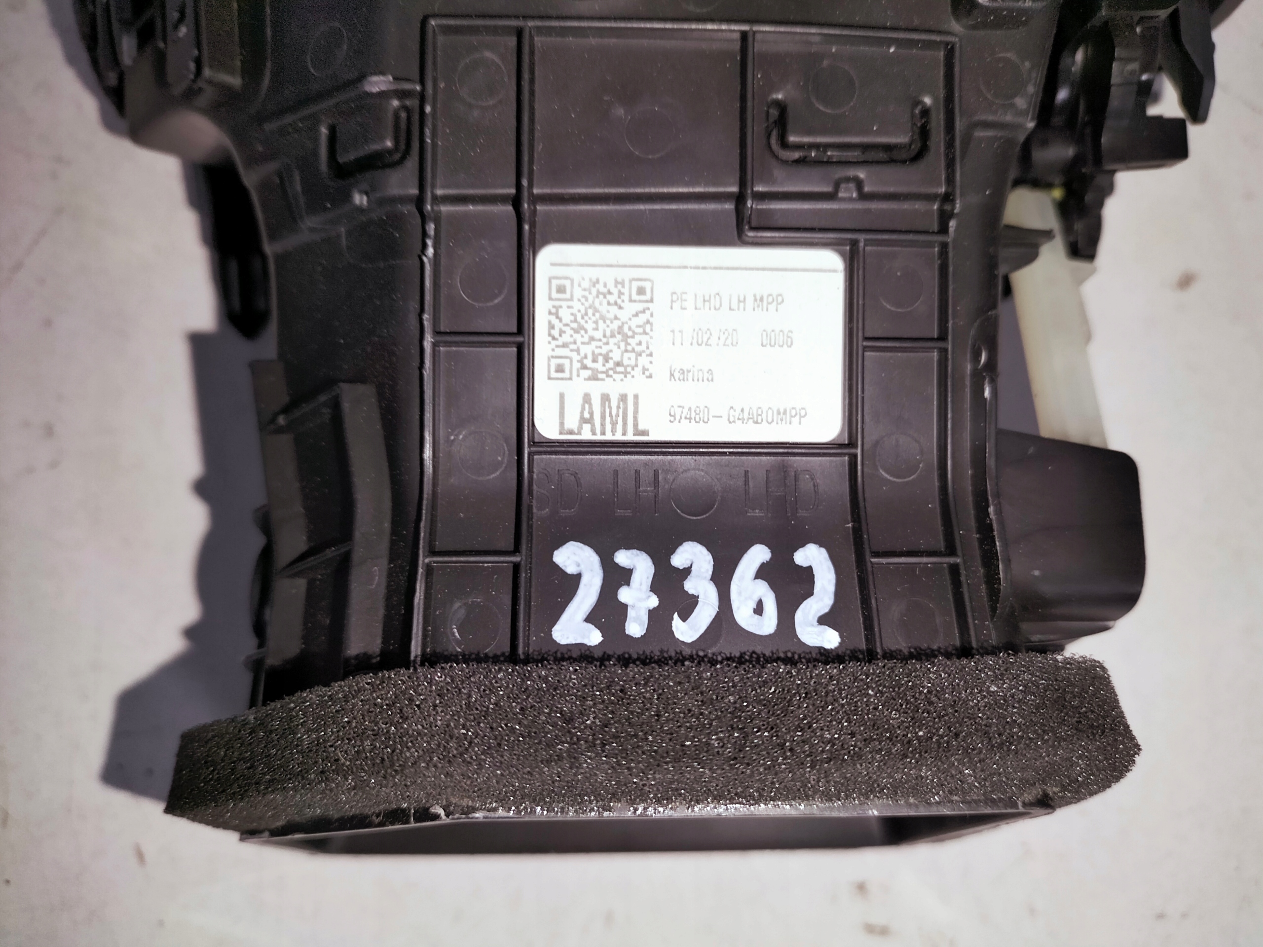 grid air conditioning devices front left HYUNDAI I30 III 17