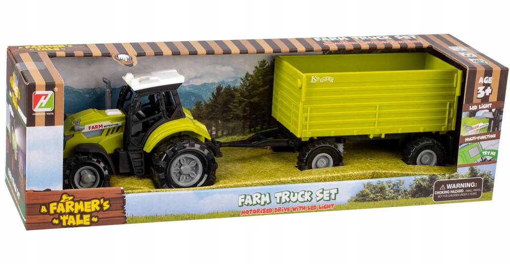 

Traktor Ciągnik Maszyna Rolnicza Przyczepa Led
