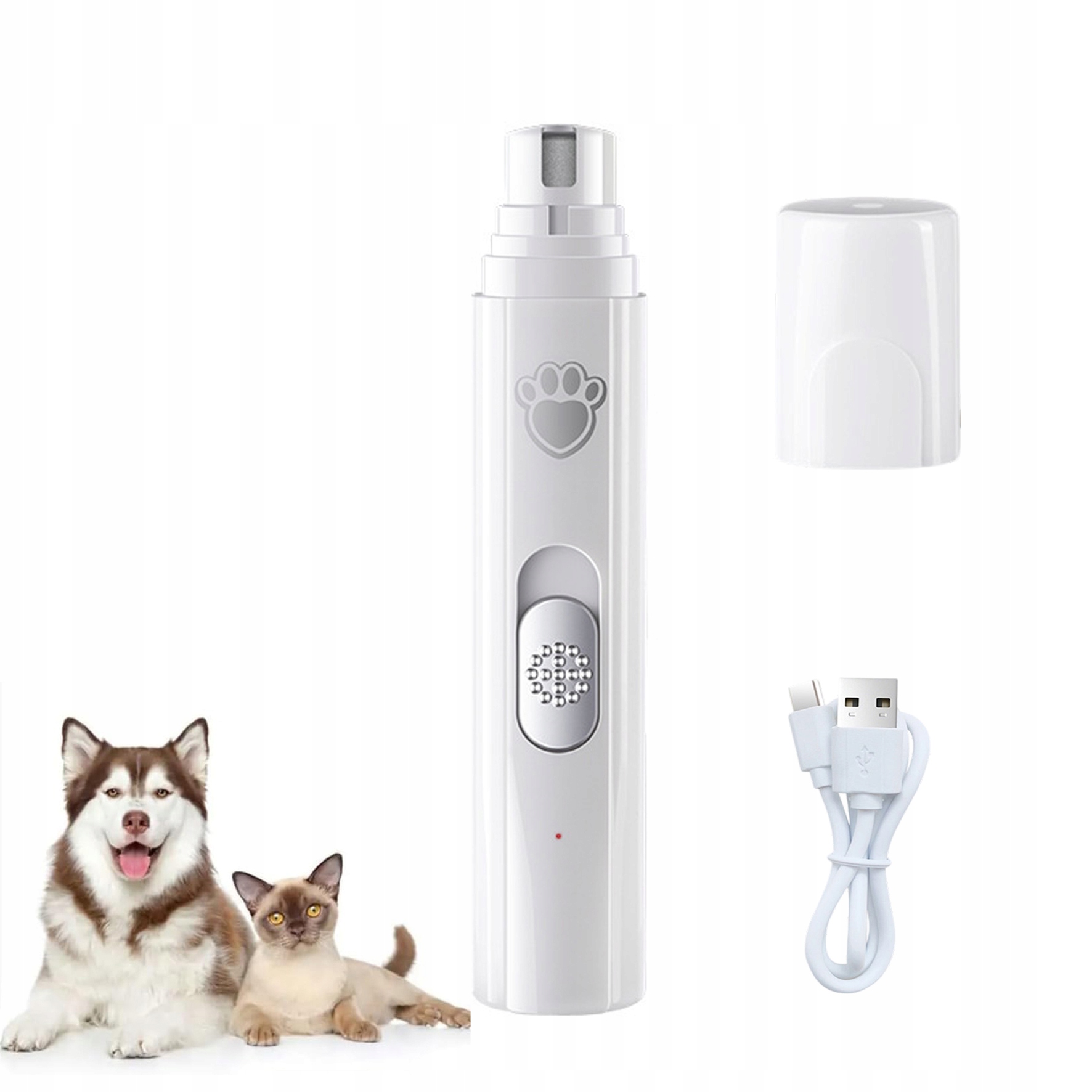 Levně Elektrický Pilník Bruska Na Drápky Pro Malé, Střední A Velké Psy A Kočky – Snadné Použití