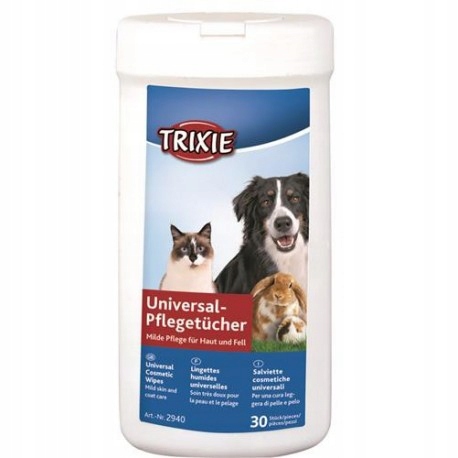 

Trixie Uniwersalne chusteczki higieniczne, 30szt.