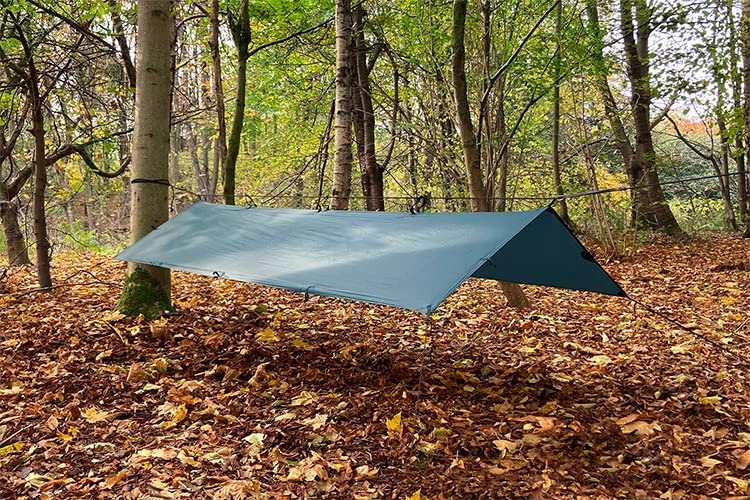 DD SUPERLIGHT LEKKI TARP TURYSTYCZNY ODPORNY NA WIATR I WODĘ — miniatura 9