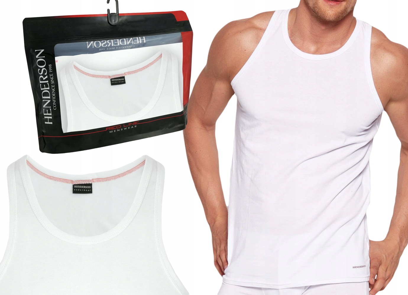 

Podkoszulek K4 Henderson Red Line biały M