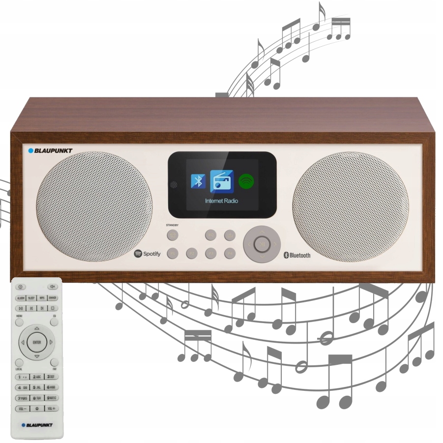 Internet radio with Bluetooth and Spotify Connect support IR10BT