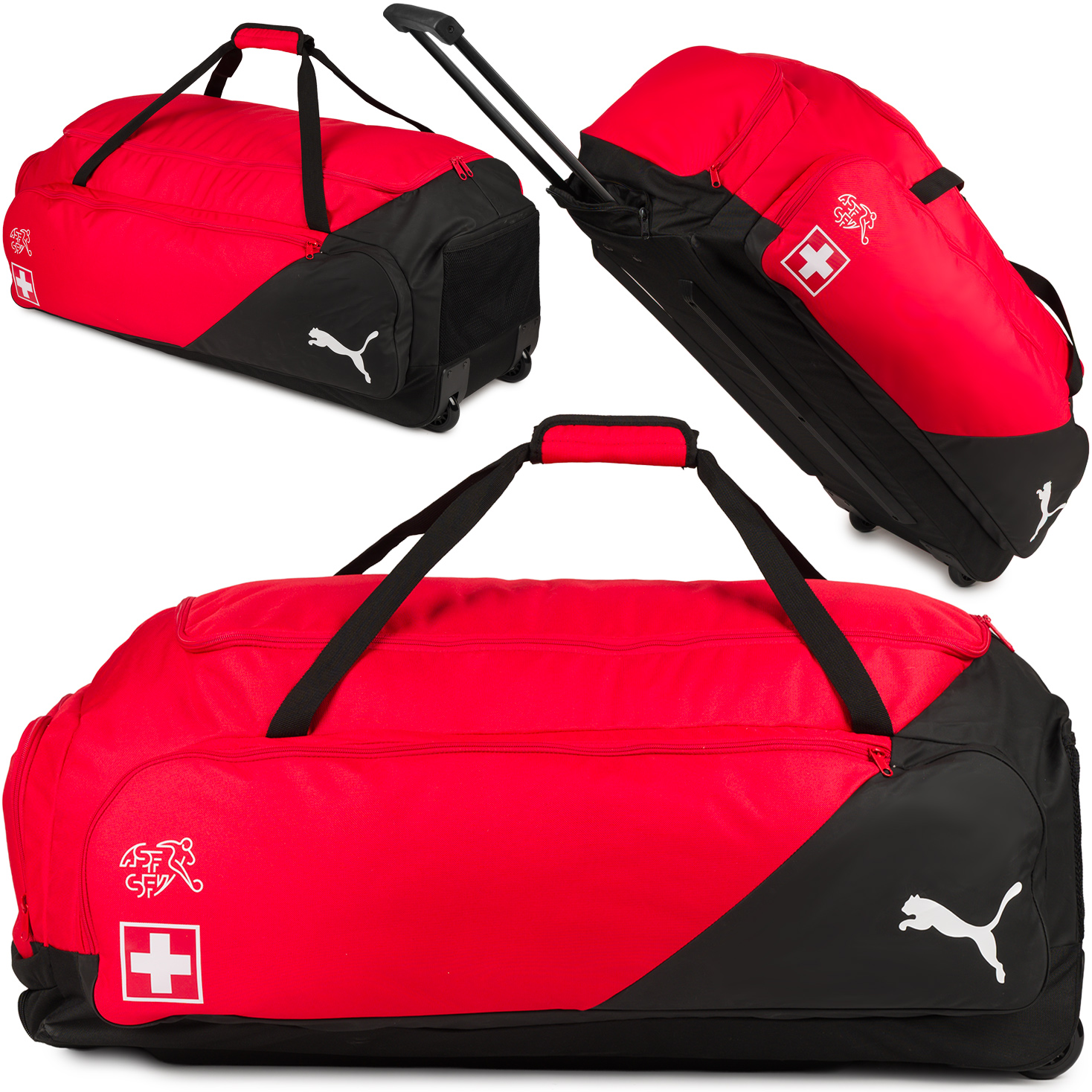 PUMA LIGA TORBA PODRÓŻNA TURYSTYCZNA SPORTOWA DUŻA NA KÓŁKACH Z RĄCZKĄ