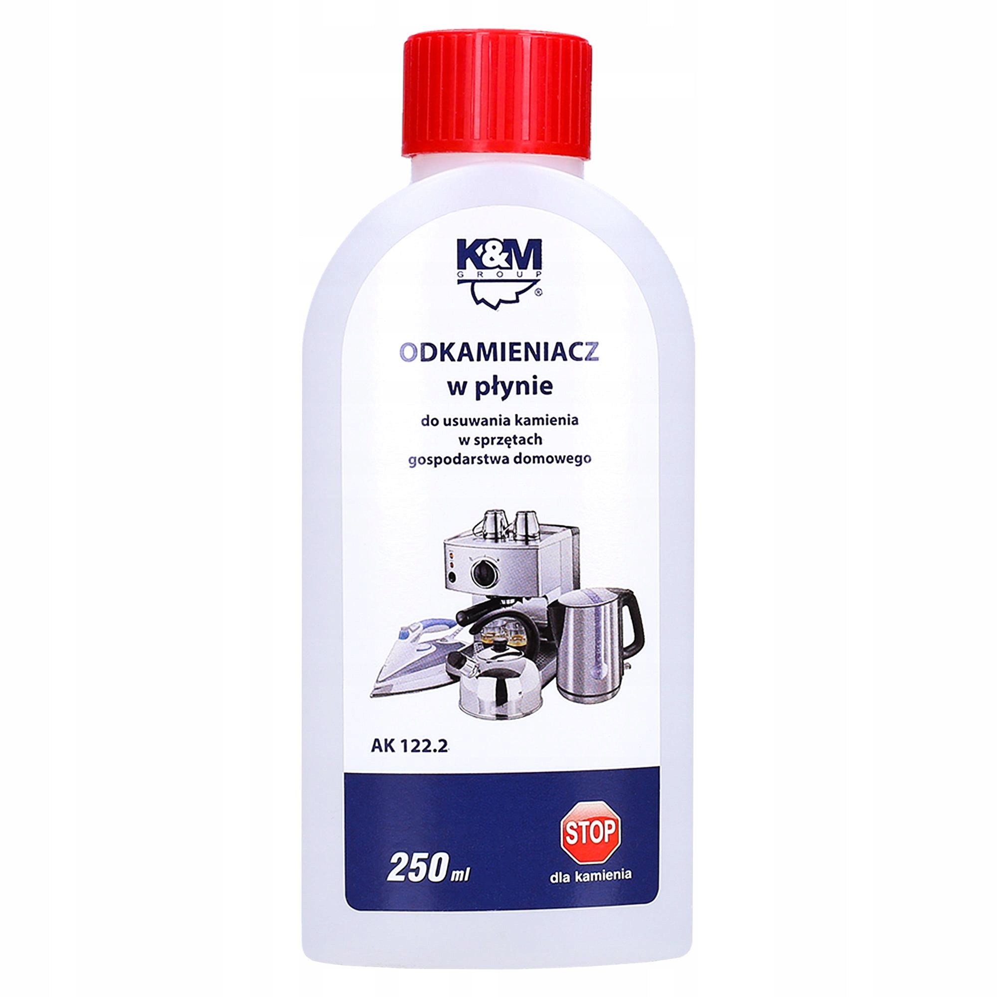 ODKAMIENIACZ W PŁYNIE K&M 250 ml DO EKSPRESU AGD