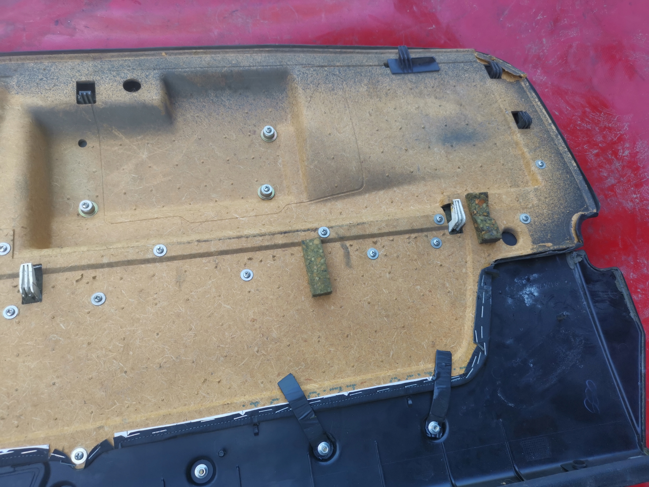 side upholstery door right MERCEDES W124 COUPE