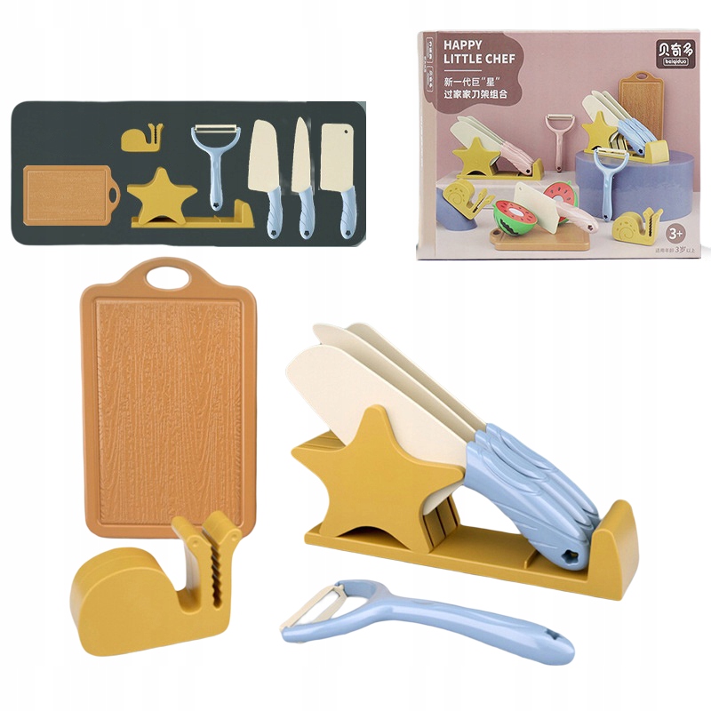 

zestaw zabawek kuchennych sztućce 7szt kuchnia