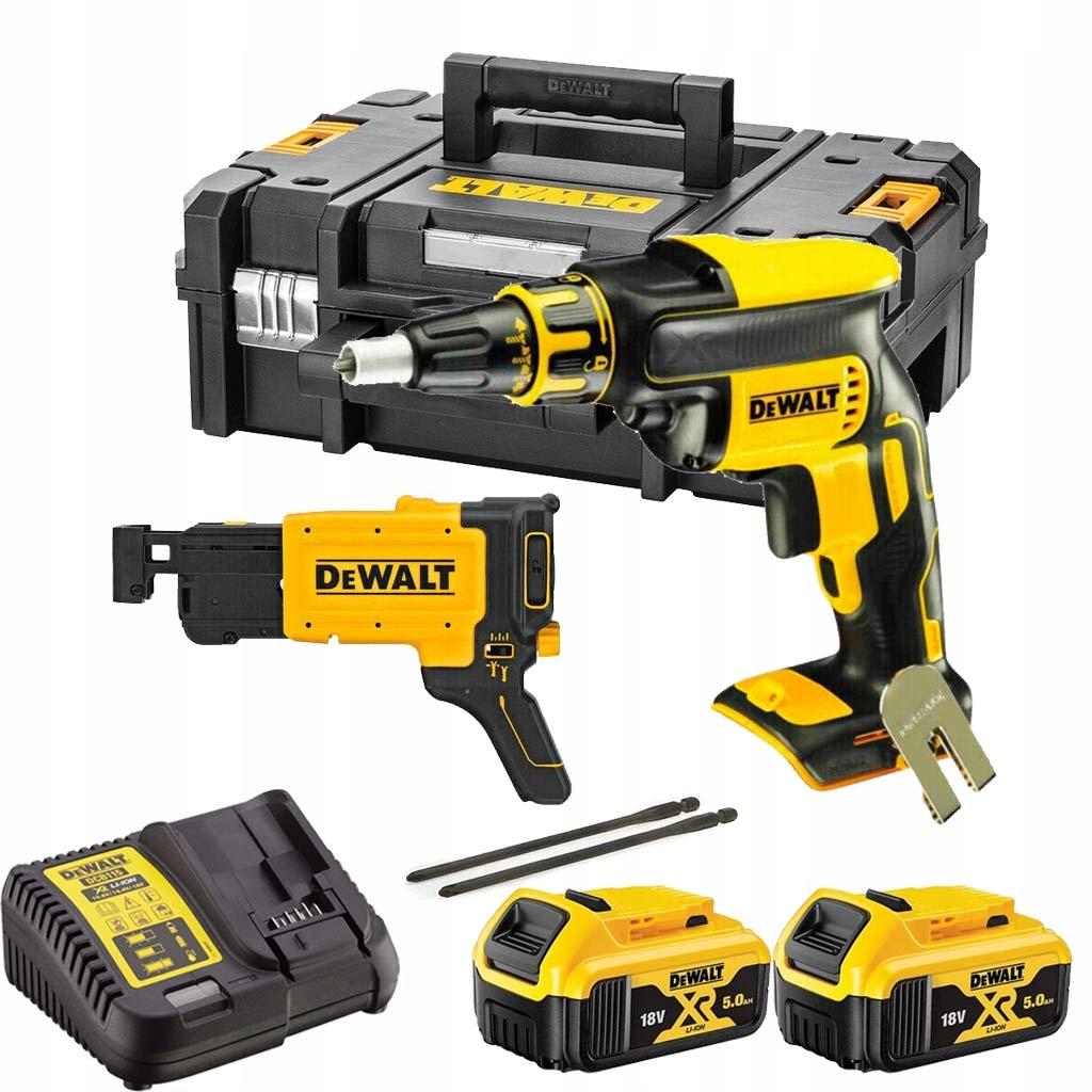

Dewalt DCF620P2 Wkrętarka Do Płyt Gk 18V 2x5Ah