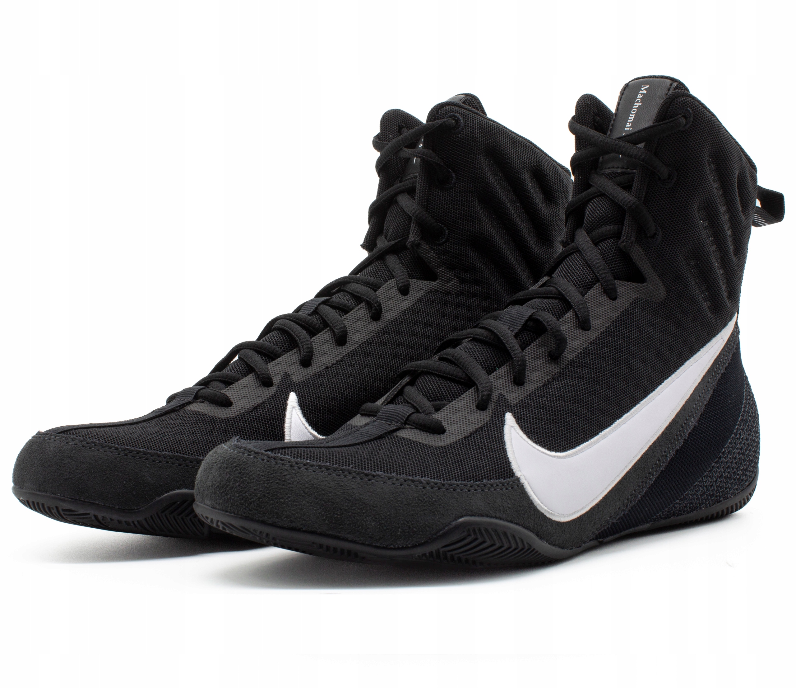 Boxerské Boty Nike Machomai 3 Tréninkové Vysoké Černé 40,5