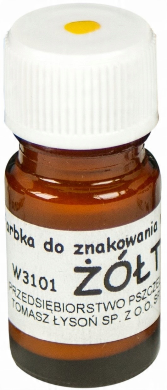 

Farbka Żółta do znakowania matek pszczelich