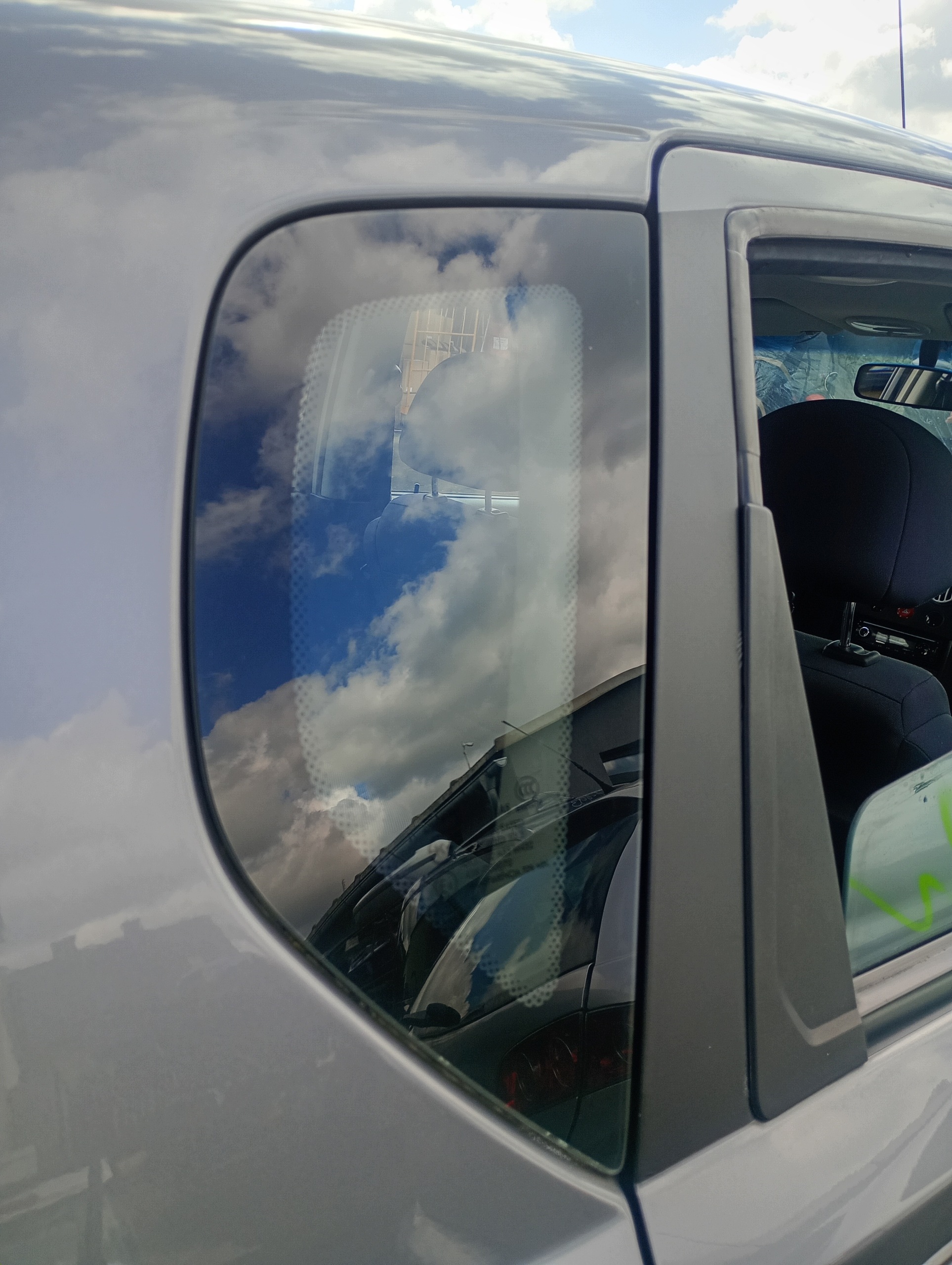 window side bodywork right rear part Chevrolet Kalos T255 08