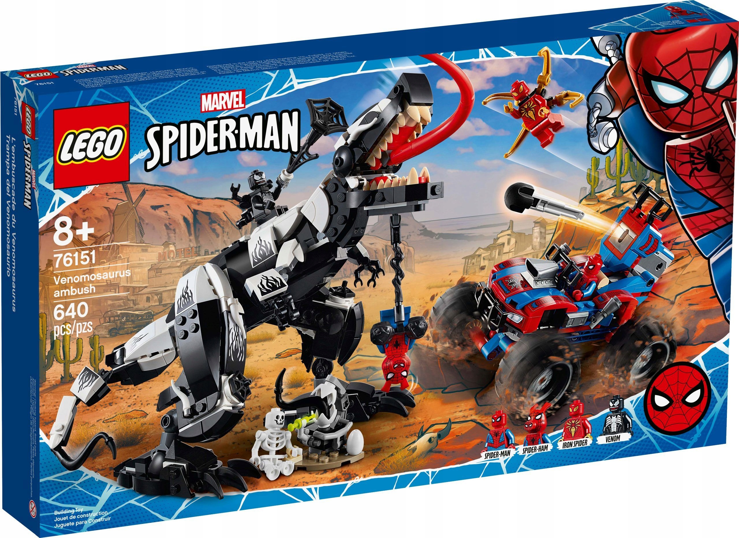 Lego Heroes 76151 Marvel Spider-Man Střet s Venomosaurem Nové