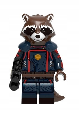 

Klocki figurka Bohater Rocket Raccoon