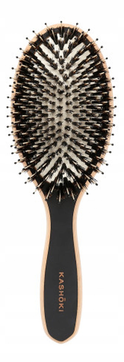 Kashoki Drewniana szczotka do włosów Oval