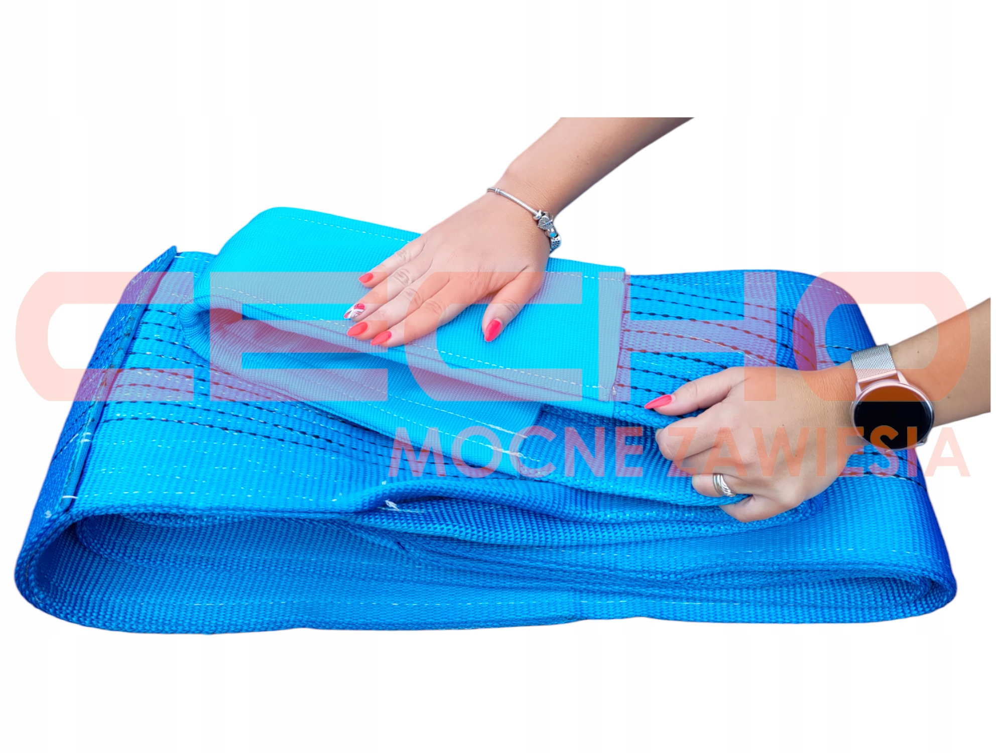 ZAWIESIE PASOWE 8T 12,0M Z PĘTLAMI TYP B-2 Marka inny