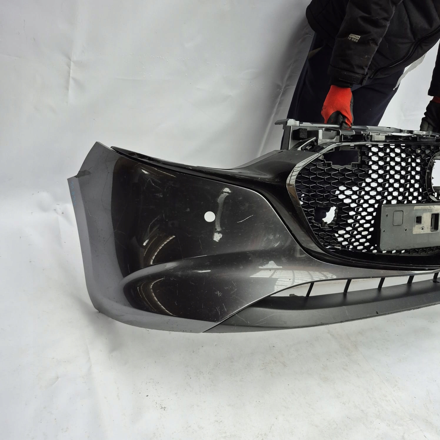 MAZDA 3 III BP 19- bumper front front PDC grill BCKN-50031