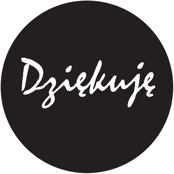 

Naklejki Dziękuje ozdobne 10 sztuk