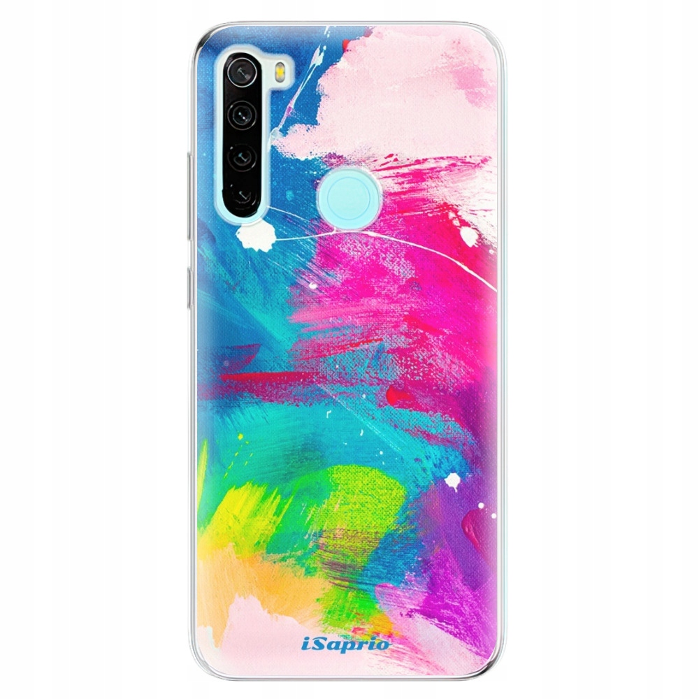 Silikonowe etui iSaprio Abstract Paint 03 do Xiaomi Redmi Note 8