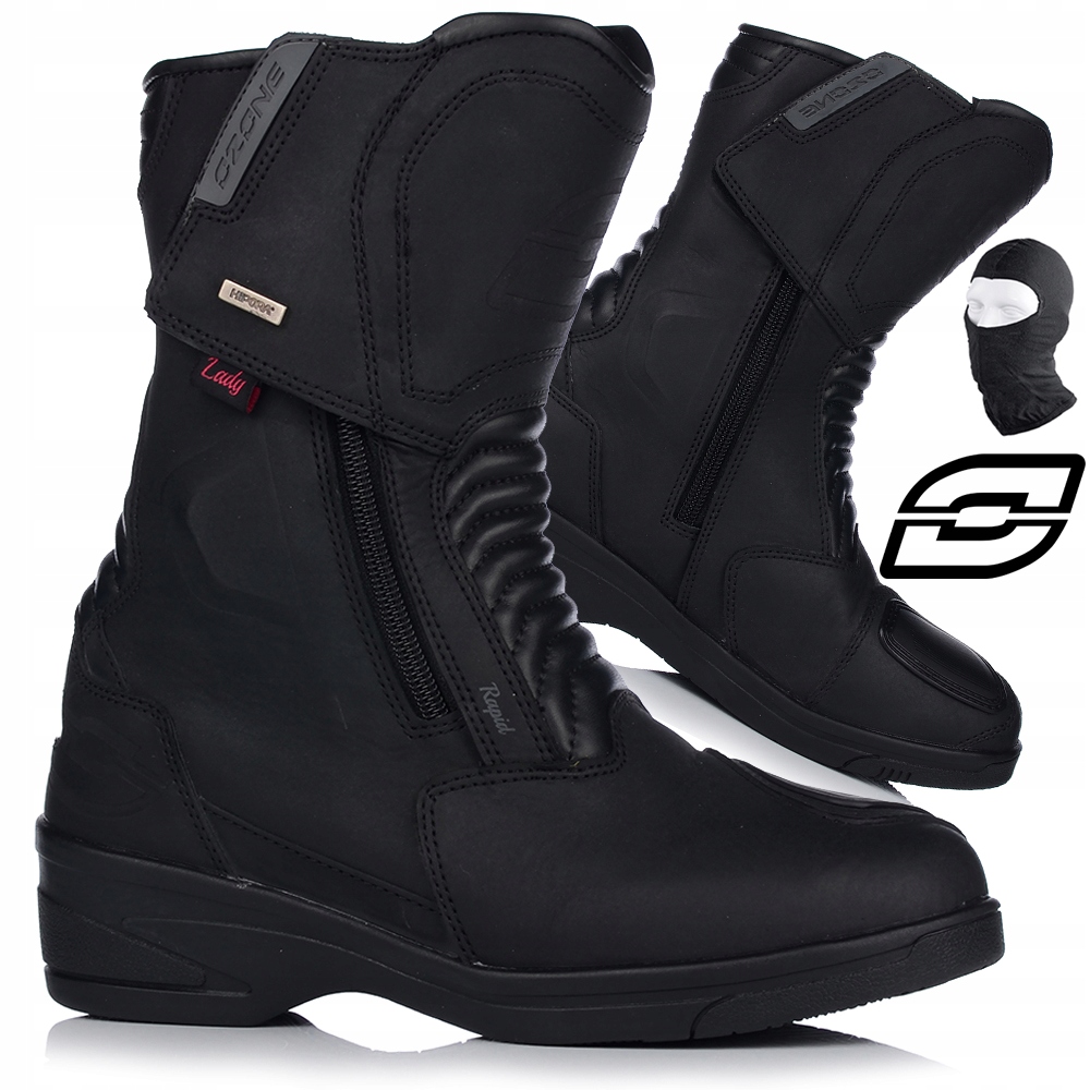 BUTY MOTOCYKLOWE | OZONE RAPID LADY | TURYSTYCZNE SKÓRZANE DAMSKIE + GRATIS