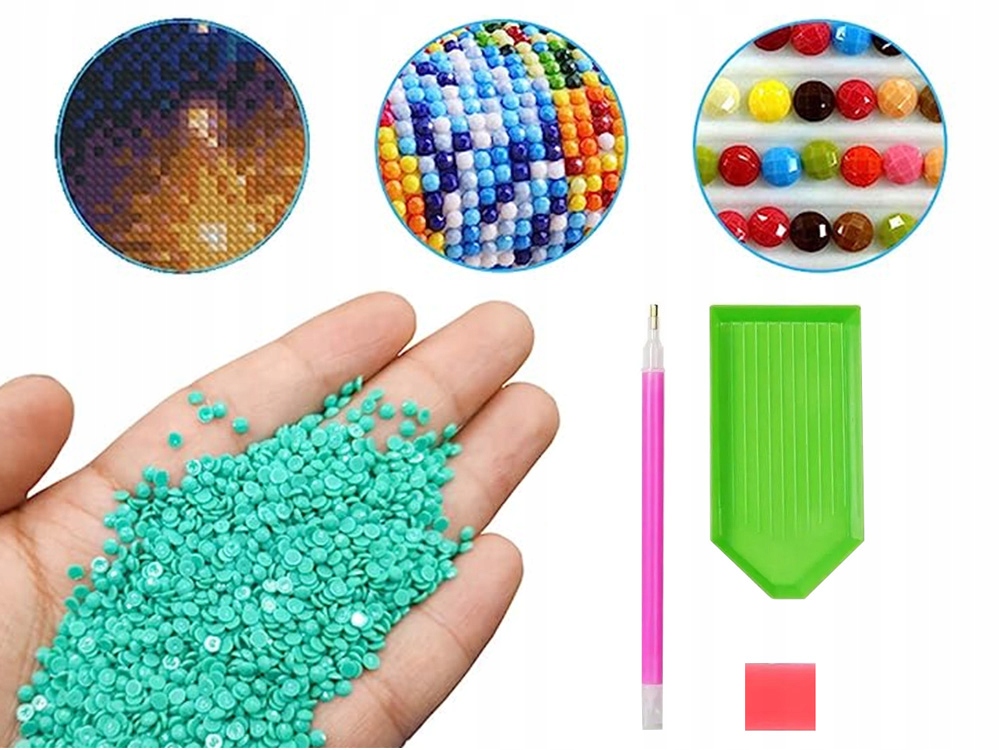 HAFT DIAMENTOWY MALOWANIE DIAMENTAMI DRZEWO 3D Płeć chłopcy dziewczynki