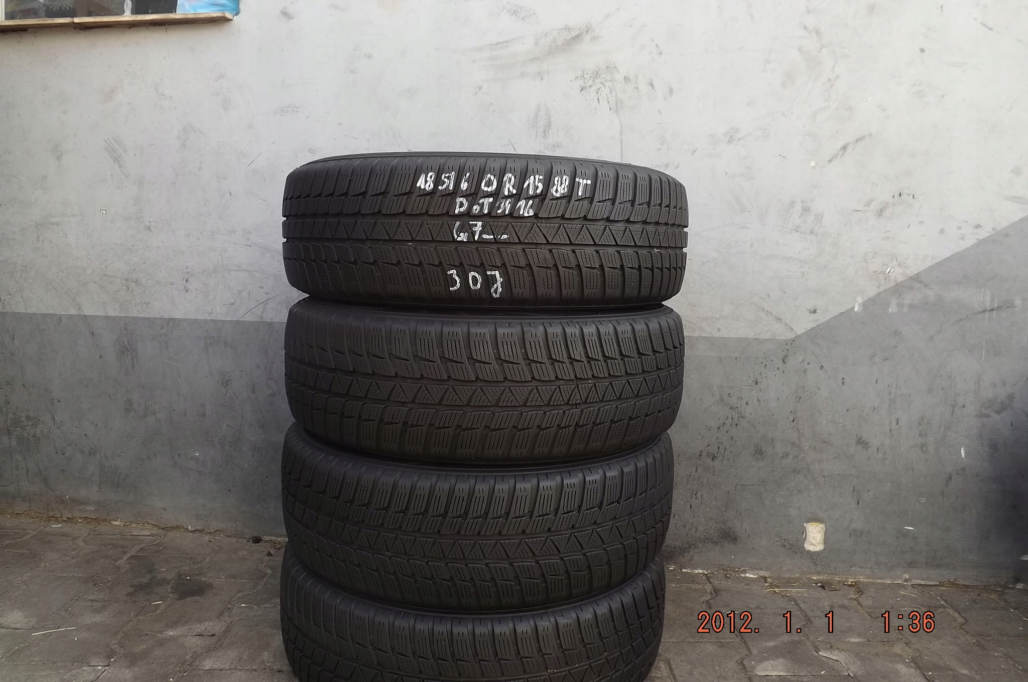 [30J] 4XZIMA 185/60R15 88T FALKEN HS449 EUROWINTER & Model EuroWinter HS449