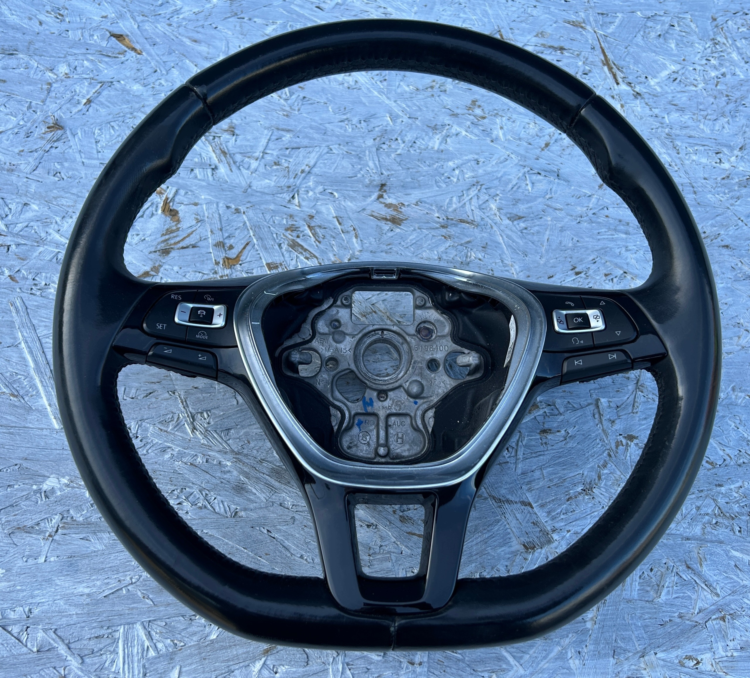 steering wheel, MULTIFUNKCJA with shifting leather VW PASSAT B8 14- 5G0419091DN