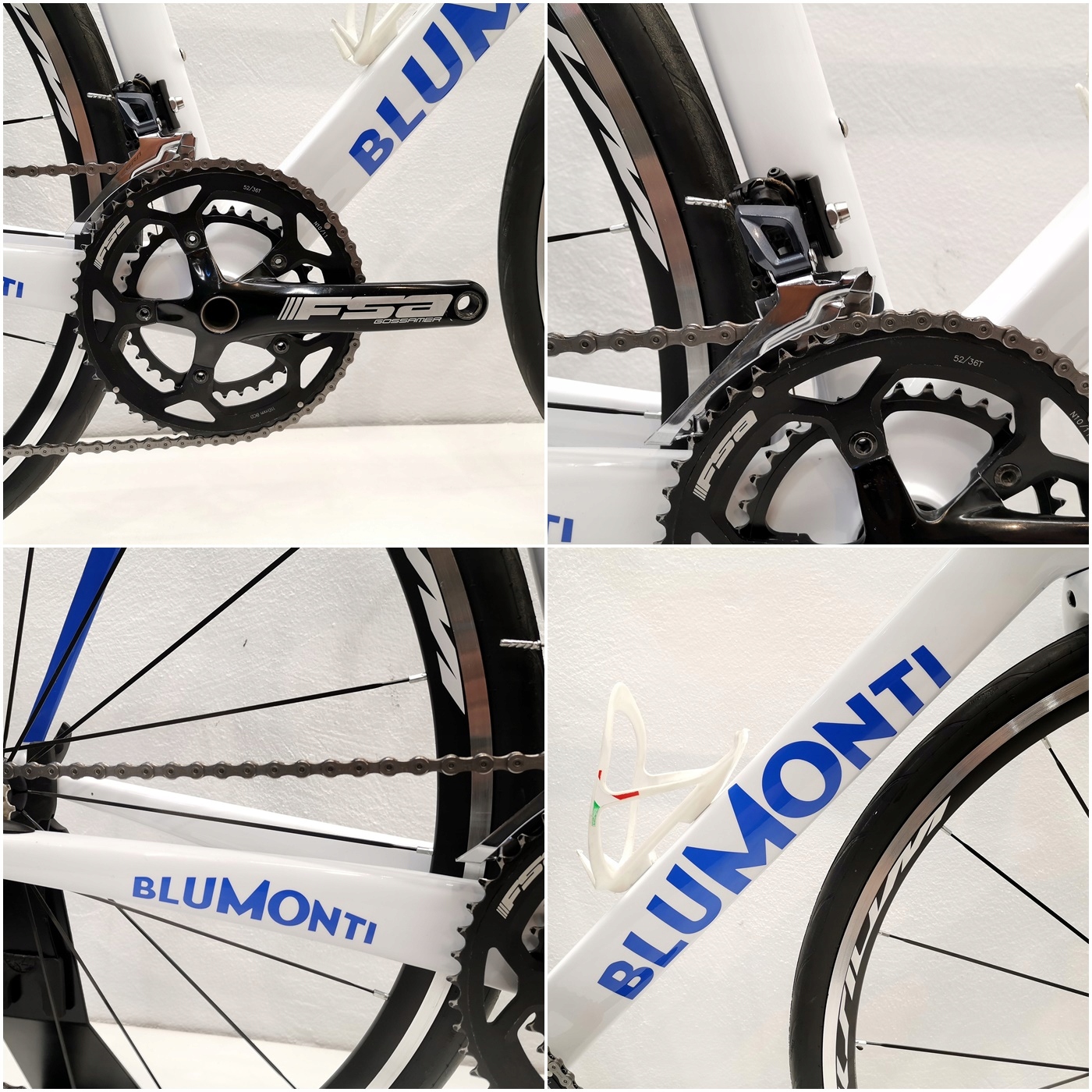 WŁOSKI ROWER SZOSOWY BLUMONTI ULTEGRA R8000 ROZ.55 Hamulce dual pivot