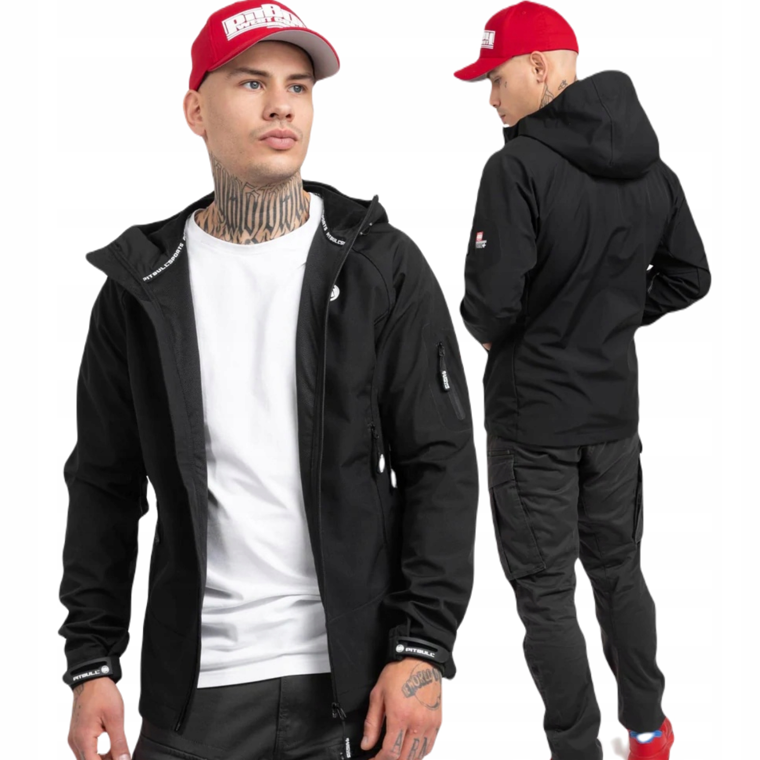 

Kurtka Softshell Z Kapturem Pit Bull Męska XXL
