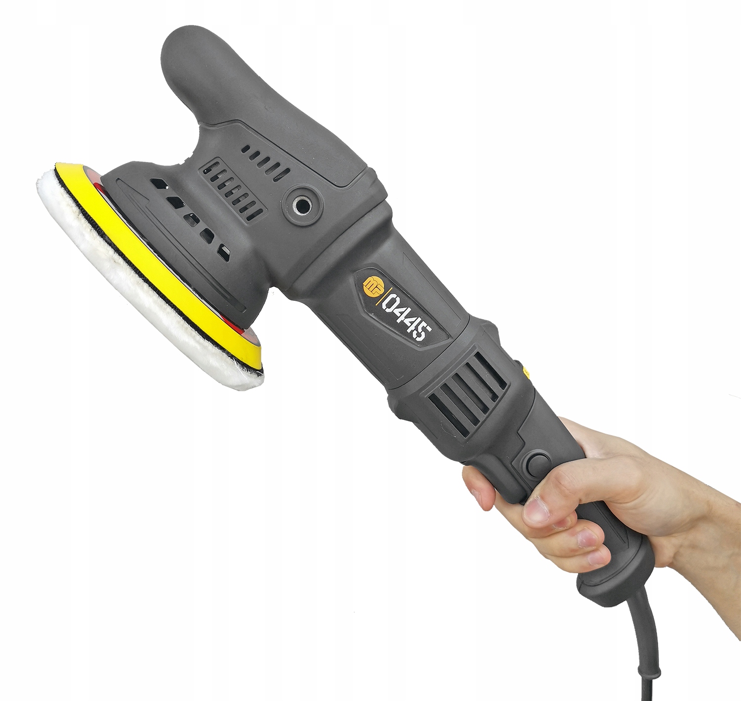 POLERKA SAMOCHODOWA MIMOŚRODOWA OSCYLACYJNA Z REGULACJĄ + GĄBKI POLERSKIE Średnica tarczy (mm) 150 mm