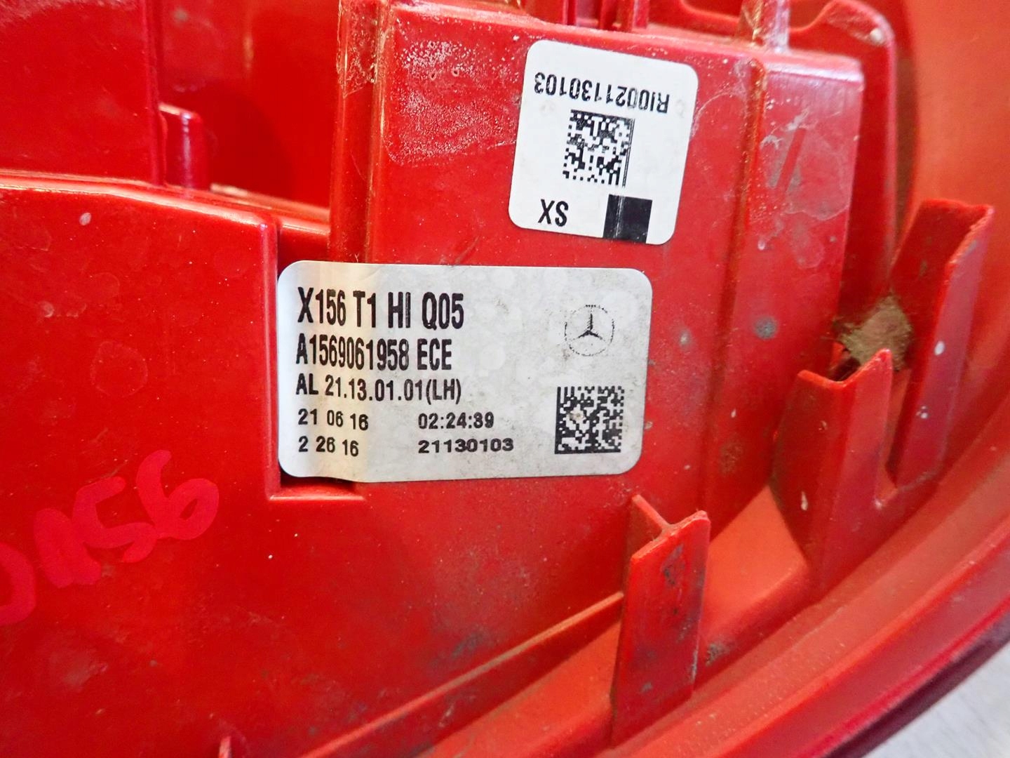 light rear part rear left MERCEDES GLA W156 A1569061958