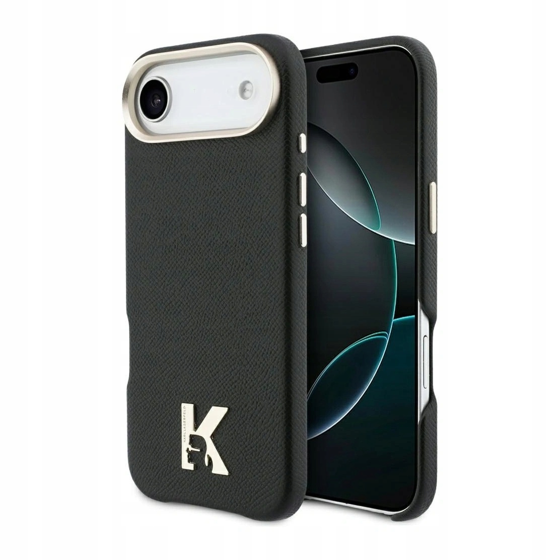 Pouzdro pro iPhone 17 Air Karl Lagerfeld Karl Head Logo MagSafe černé