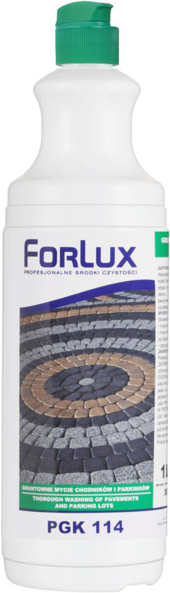

Forlux Gruntowne mycie chodników parkingów kostki